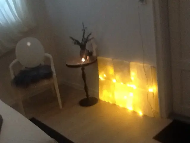 Behandlingsrummet i klinikken i Aalborg
